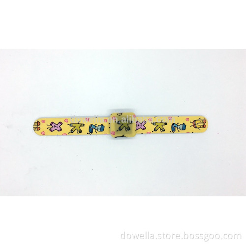 Nice quality kids popular fancy snap bracelet watch